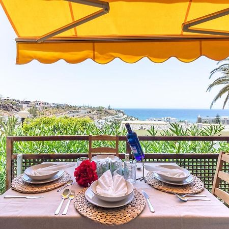 Apartmán Increible Terraza Con Vistas Al Mar En San Agustin Exteriér fotografie